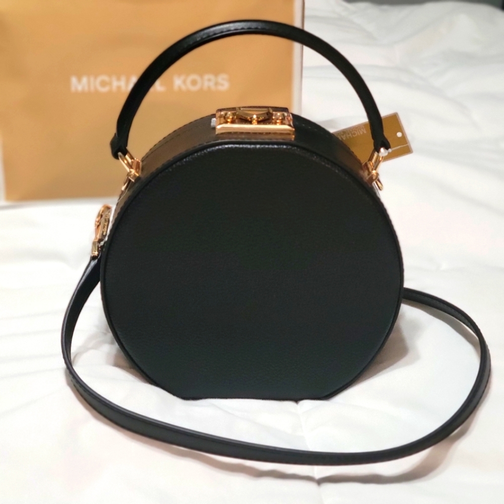 Michael Kors Pebbled Leather Crossbody Bag NWT - Picture 4 of 11